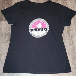 I hit like a girl tshirt